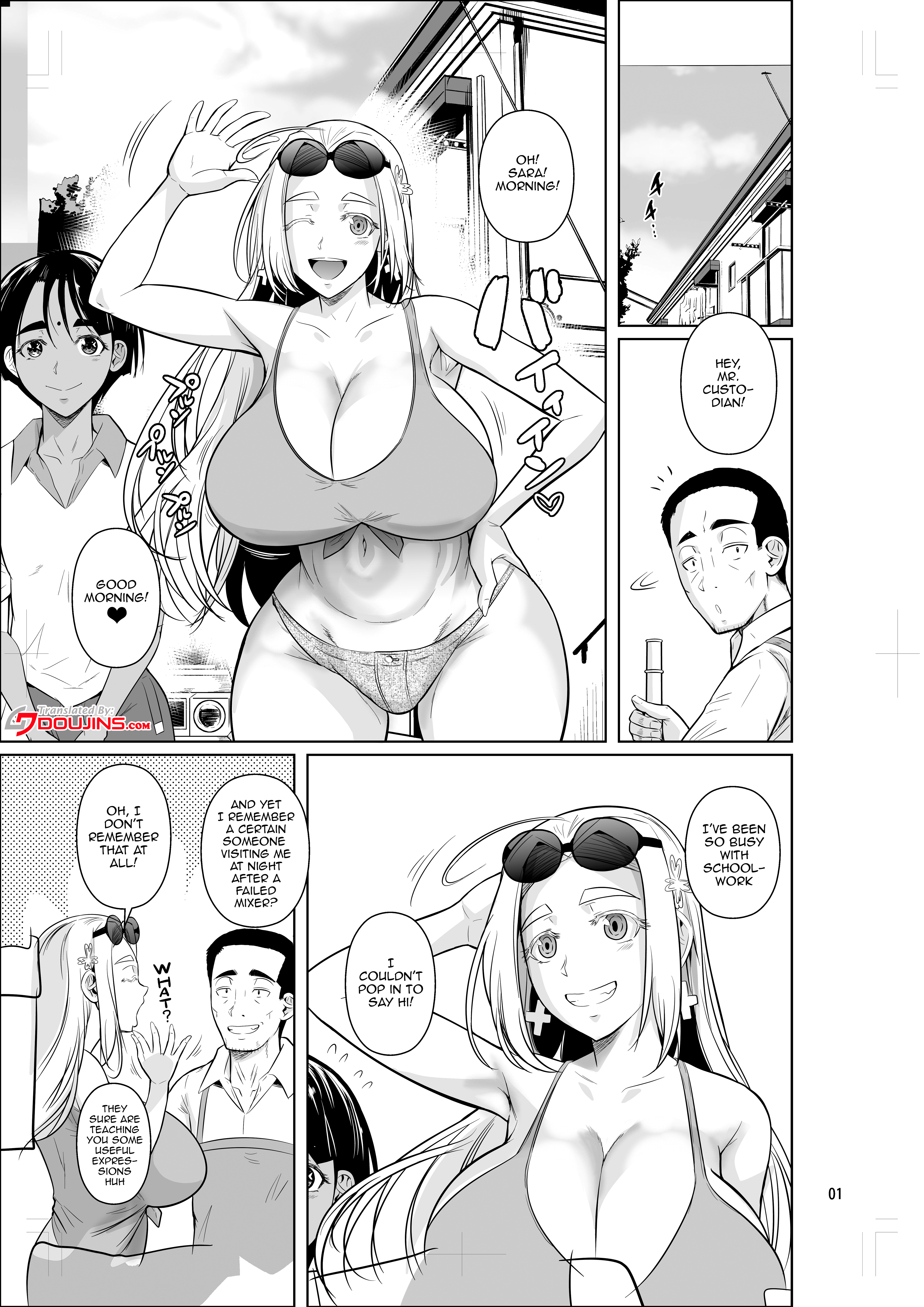 Hentai Manga Comic-Job At A Foreign Student Dorm 2-Read-2